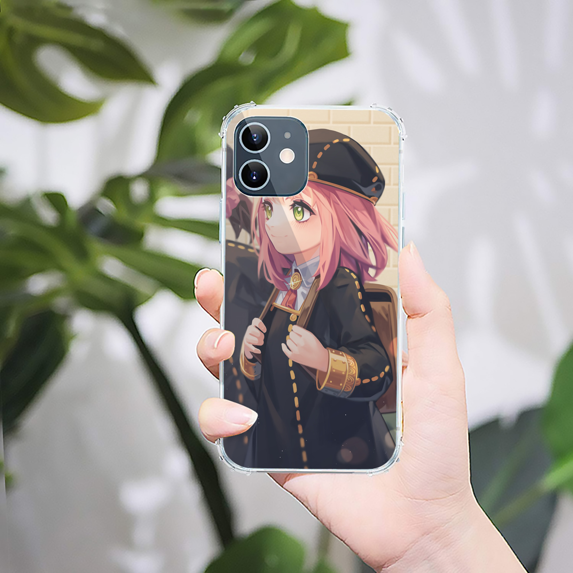（画像用） SPY×FAMILY间谍家家酒 【iPhone 12シリーズ対応】透明スマホケース（クリアソフトケース）